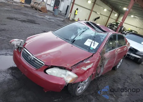 2005 Toyota Corolla Le z USA, uszkodzony, nr VIN 2T1BR30E25C452623